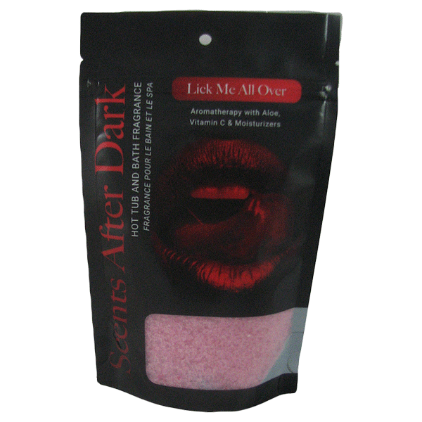 Scents After Dark 482g Crystal Pouch Lick Me All Over